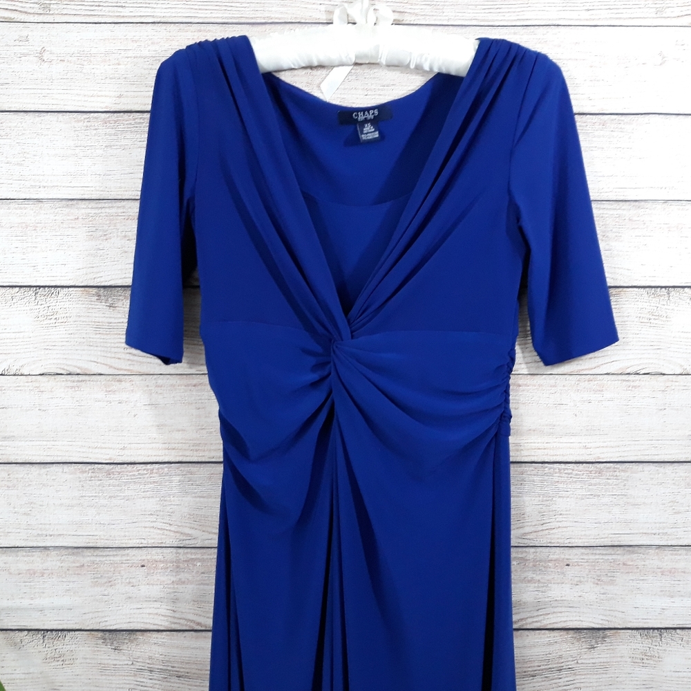 Chaps XS Blue Dress